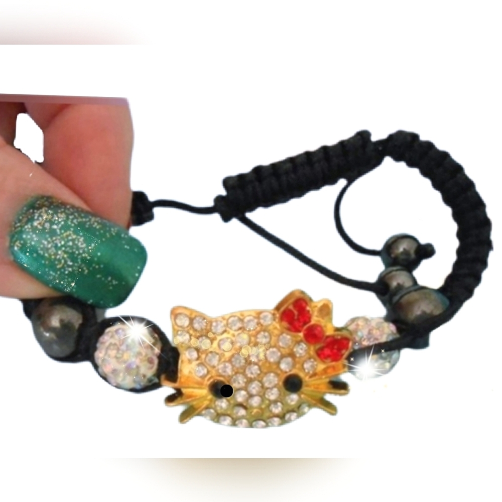 Hello Kitty Shamballa Bracelet Choice Of One